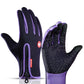 Winter Gloves Touch Screen Riding Motorcycle Sliding Waterproof Sports Gloves With Fleece - Enfance-Heureuse
