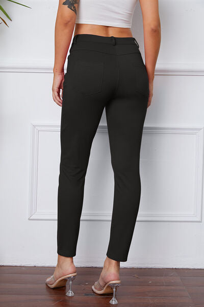 StretchyStitch Pants by Basic Bae - Enfance-Heureuse