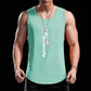 Men's Vest Youth Sports Breathable Sleeveless - Enfance-Heureuse