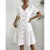 Women's Loose Summer Cotton And Linen Dress - Enfance-Heureuse