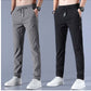 Drawstring Trousers Thin Casual Pants Korean Version Loose Straight Sweatpants Mens Clothing - Enfance-Heureuse