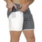Pocket Compression Shorts - Enfance-Heureuse