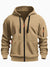Zipper Hooded Sweatshirt Men's Sports Casual Cardigan Coat