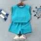 Children's Vest Suit Western Style Loose Children's Clothing - Enfance-Heureuse