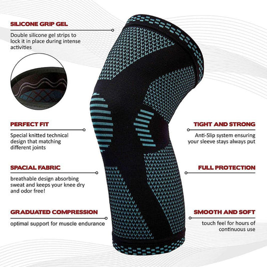 Sports Knee Pads Knitted Sports Knee Pads - Enfance-Heureuse