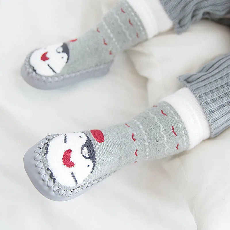 New winter plush, Terry BABY TODDLER SOCKS, skid proof floor socks for children