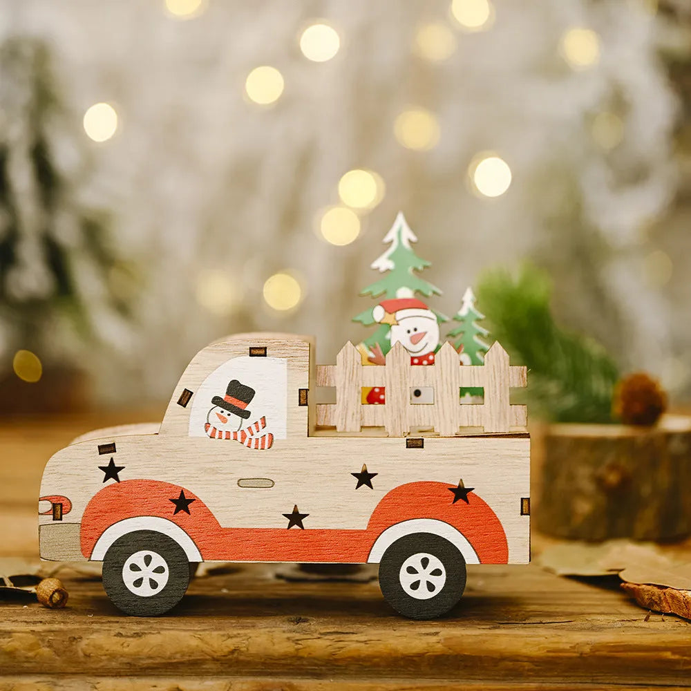 Santa Claus fournitures creative décoration de voiture - Enfance-Heureuse