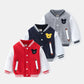 Leisure children's sweater long sleeve casual coat - Enfance-Heureuse