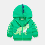 Enfants Automne Vêtements de Dinosaure Caractéristique Manteau Cardigan - Enfance-Heureuse