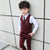 Boys Autumn Clothing Two-piece Vest Set - Enfance-Heureuse