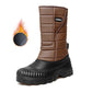 Snow Boots Outdoor Long Tube Fleece Lined Padded Warm Keeping - Enfance-Heureuse