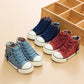Autumn Expert Skill Children Casual Shoes Boys Girls Sport Shoes Breathable Denim Sneakers Kids Canvas Shoes Baby Boots - Enfance-Heureuse