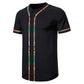 Men's Short-sleeved Shirt Multicolor Printing Round Neck - Enfance-Heureuse