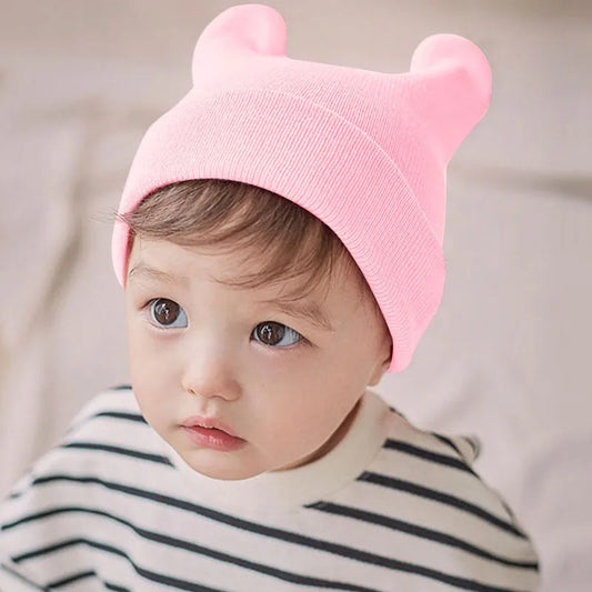 Boy Hat Pullover Children's Knitted Baby - Enfance-Heureuse