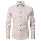 Men's Stretch Shirt Long Sleeve Non-ironing Slim Fit - Enfance-Heureuse