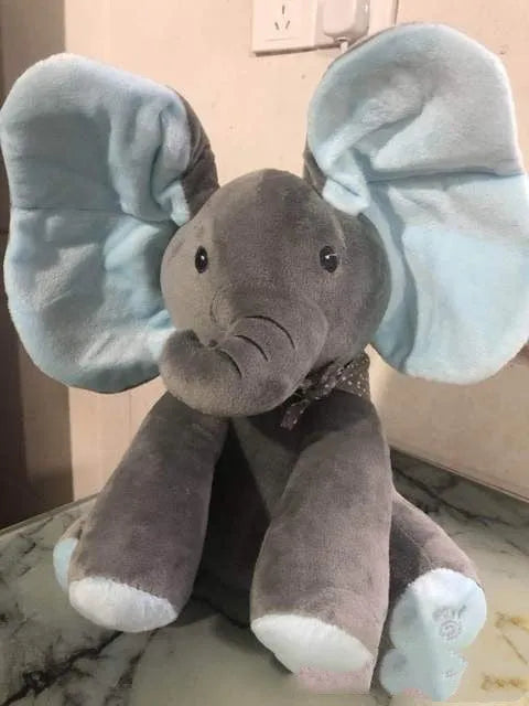 Peek-UN-Boo D'éléphants Interactifs En Peluche Jouet - Enfance-Heureuse