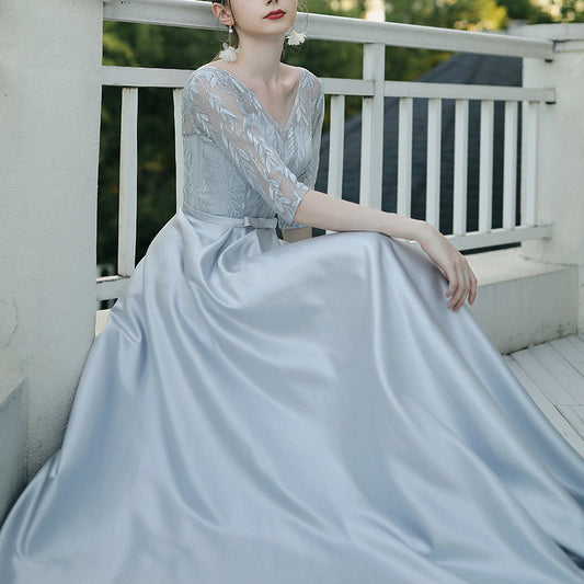 Banquet Party Elegant Evening Dress Women - Enfance-Heureuse