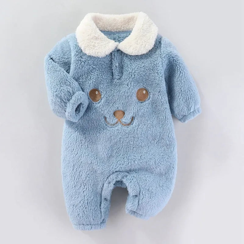 Keep Baby Warm Long Woollen Trousers Jumpsuit