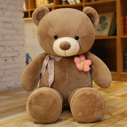 Teddy Bear Doll Big Bear Plush Toy Flower BEBEAR Ragdoll Doll - Enfance-Heureuse