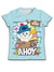 Children Boy T-shirt Clothes Casual Soft T-shirt Cute Cat Cartoon Pattern - Enfance-Heureuse