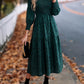 Women's Clothing Leopard Print Long Sleeve Dress - Enfance-Heureuse
