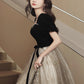 Women's French Light Luxury And Luxurious Black Evening Dress - Enfance-Heureuse