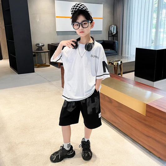 CUHK Kids Korean Sports Two Piece Suit - Enfance-Heureuse