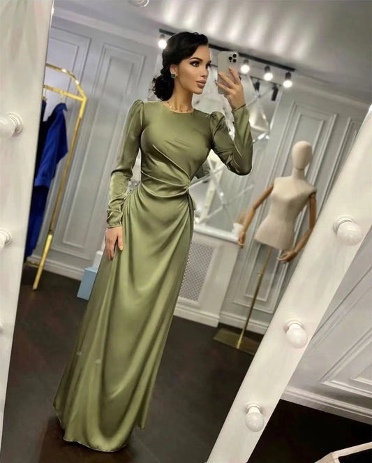 Beautiful Waist Fitting Irregular Dress - Enfance-Heureuse