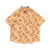 Retro Printed Shirt Short Sleeve Loose Design - Enfance-Heureuse