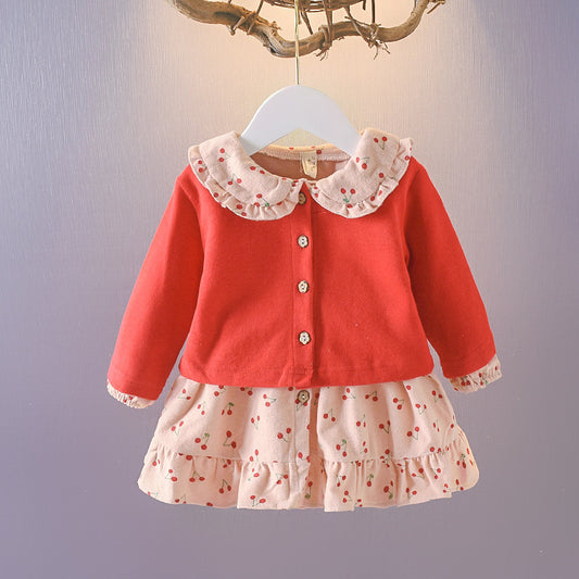 Baby Girl Autumn Clothing Suit - Enfance-Heureuse