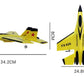 Remote Control Fixed Wing Outdoor Electric Toy Aircraft - Enfance-Heureuse