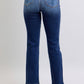 Judy Blue Full Size Washed Straight Leg Jeans with Pockets - Enfance-Heureuse