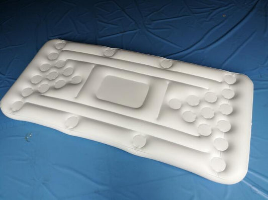 Water Party Air Mattress Ice Bucket Cooler Cup Holder Inflatable Beer Pong Table Pool Float - Enfance-Heureuse