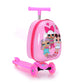 Children's Cute Cartoon Scooter Trolley Case - Enfance-Heureuse