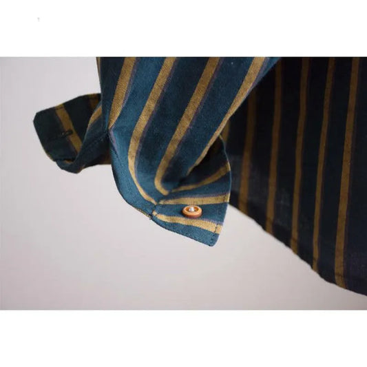 Children's Spring Boy Shirt Long Sleeve - Enfance-Heureuse