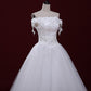 Wedding Dresses Strapless Lace - Enfance-Heureuse
