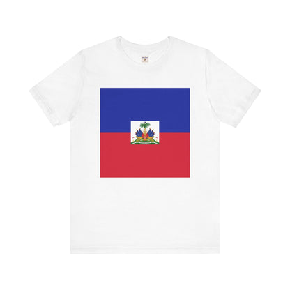 Haitian Flag Unisex Jersey Tee - Celebrate Culture with Style - Enfance-Heureuse