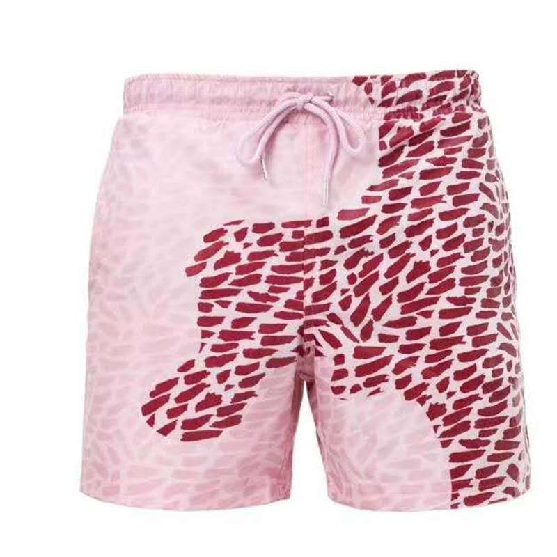Magical Change Color Beach Shorts Summer Men Swimming Trunks Swimwear Swimsuit Quick Dry bathing shorts Beach Pant - Enfance-Heureuse