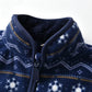 Children's Printed Polar Fleece Cartoon Jacket Plus Velvet - Enfance-Heureuse