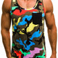 Casual Vest Men's Slim Breathable Camouflage Print Personalized Sleeveless - Enfance-Heureuse
