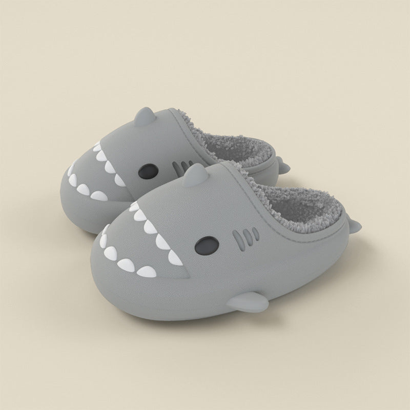 Three-dimensional Cartoon Shark Children Eva Slippers - Enfance-Heureuse