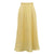 Polyester Satin Draping Yellow Skirt - Enfance-Heureuse