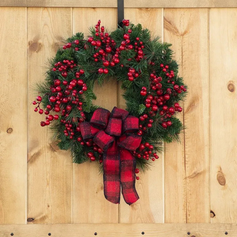 Red Berry Garland Hanging Garland Festival Wall Decoration Layout Props - Enfance-Heureuse
