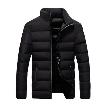Men Winter Jacket Slim Fit Breadwear Thickened Cotton Coat Foreign Trade Mens Coat Men Plus Jackets - Enfance-Heureuse