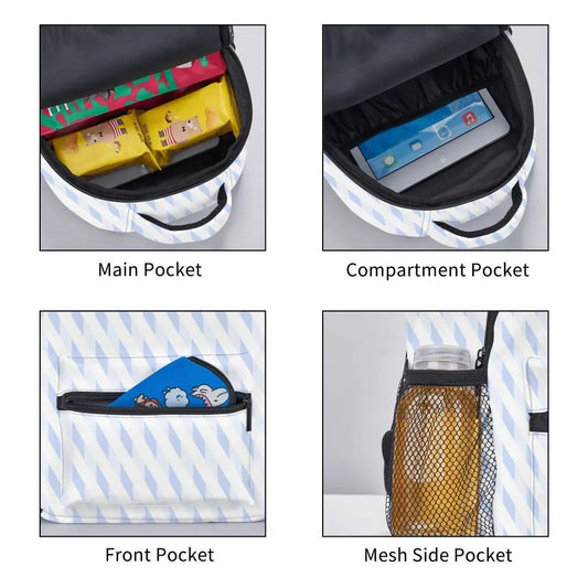 Lightweight Simple And Large Capacity Children's Schoolbag - Enfance-Heureuse