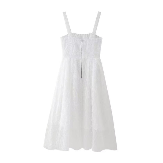Women's Sleeveless Tassel Dress - Enfance-Heureuse