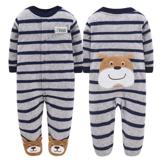 Printemps bébé fille vêtements enfants doux polaire barboteuses enfants