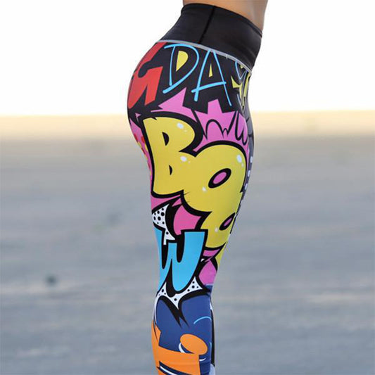 Yoga Fitness Leggings Women Pants Fitness Slim Tights Gym Running Sports Clothing - Enfance-Heureuse