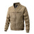 Suede Stand Collar Men's Jacket Double Zipper Pocket Clothing Mens - Enfance-Heureuse