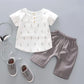 Children's Short Sleeved Boy's Summer Clothes Female Baby - Enfance-Heureuse